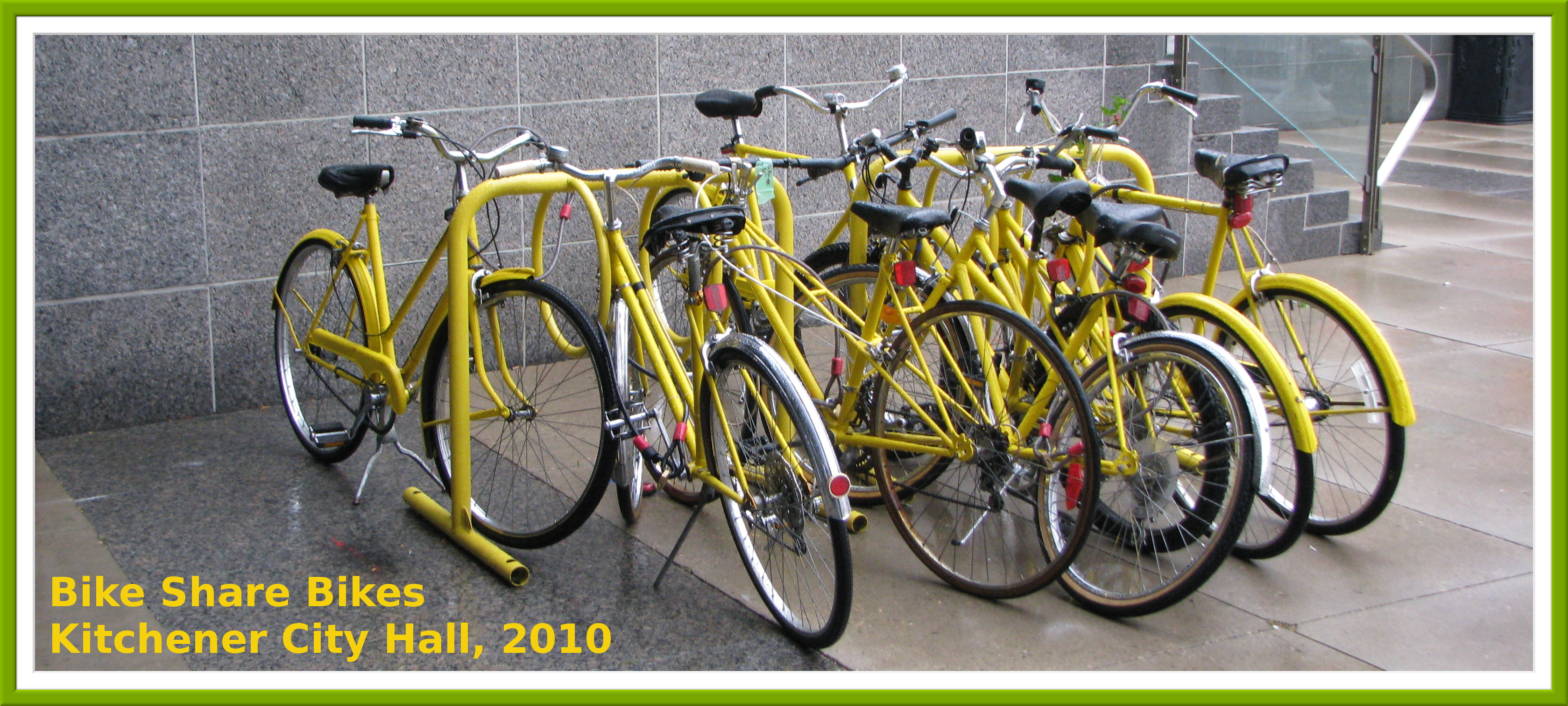 Bikes at City Hall