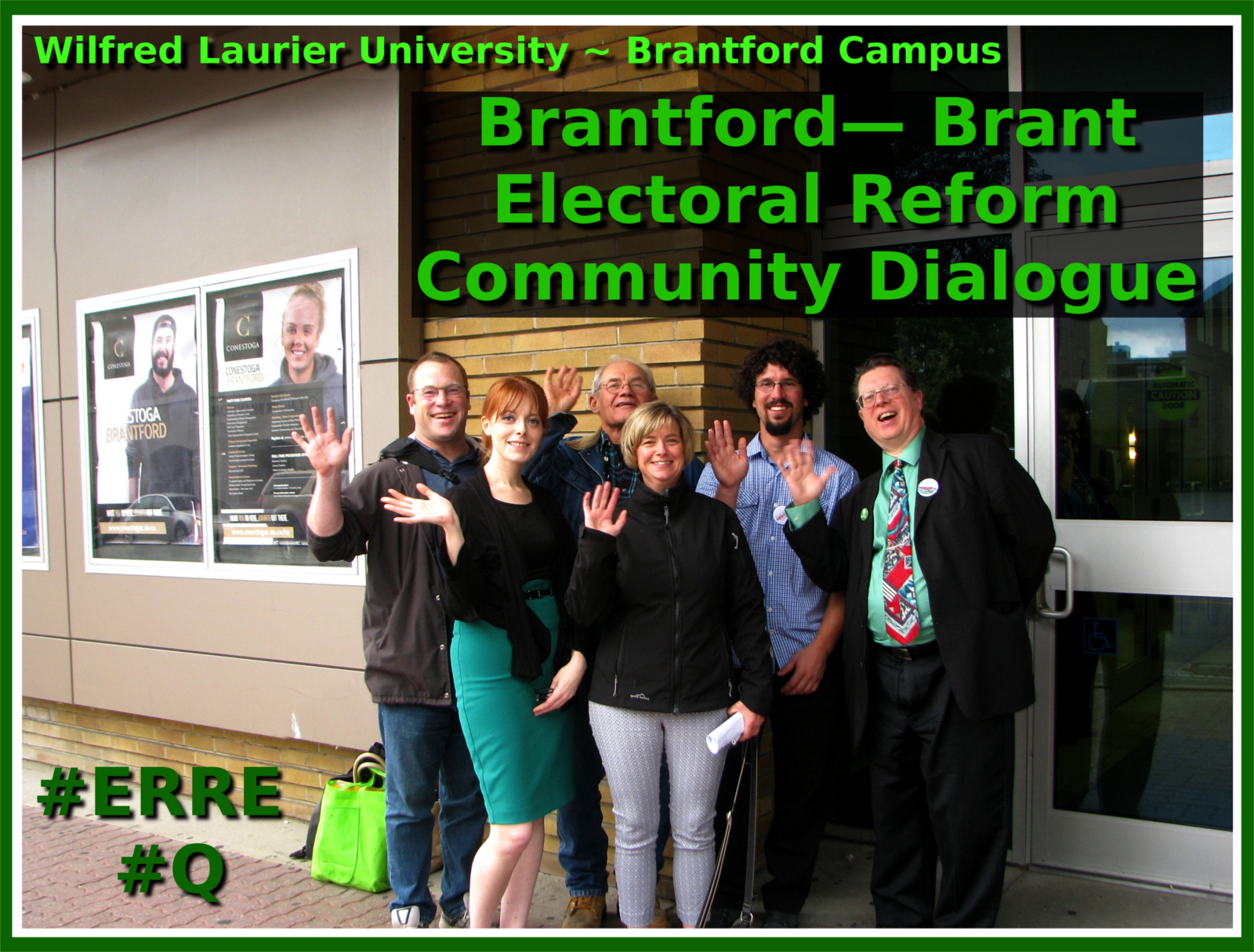 Greens in Brantford ~ Ken Burns, Temara Brown, Jason Shaw, Bob Jonkman ~ ERRE Community Dialogue