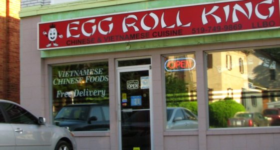 Egg Roll King storefront